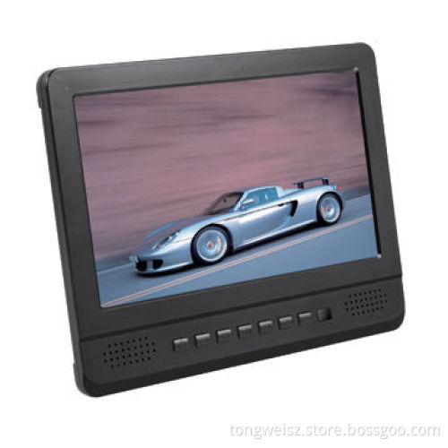 7-inch Mini TFT Colored LCD TV, HD Monitor, 1,024P ResolutionNew